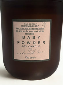 Baby Powder 10oz Soy Candle