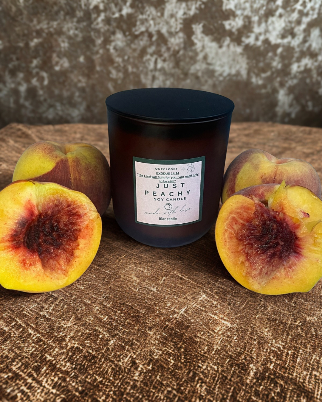 Peach Nectar 10oz Soy Candle