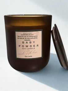 Baby Powder 10oz Soy Candle