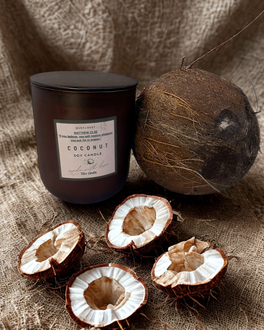 Coconut Paradise 10oz Soy Candle
